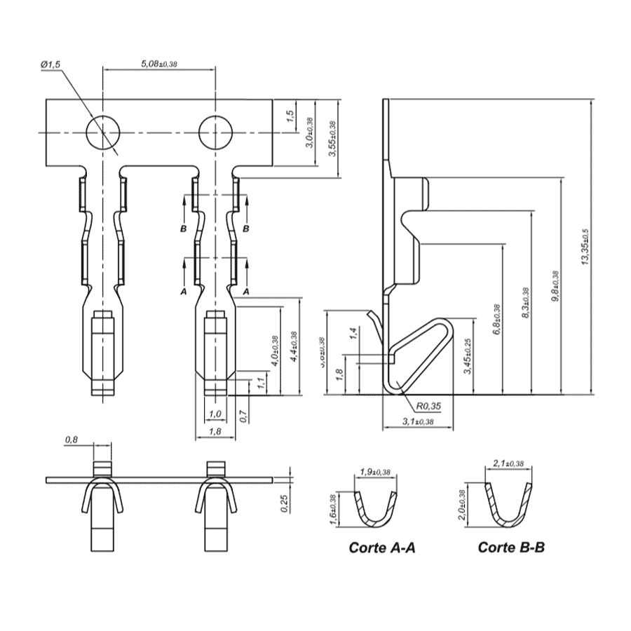 conector-kk-ctk-1070-t conector kk ckt 1070 t