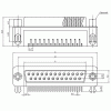 conector soquete db 90 f