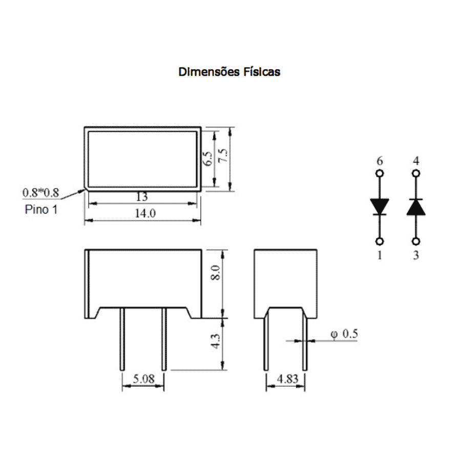 display-bloco-led-amarela-701032 display bloco led amarela 701032