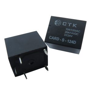 Relê Card-S-124D simples contato