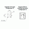 Relê Card-S-112D simples contato