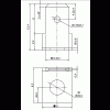 terminal faston para fixacao latao 90° 6,3 mm