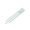 LED PTH 5mm Retangular Bicolor Verde Vermelha Encapsulamento Topo Difuso - L16RG