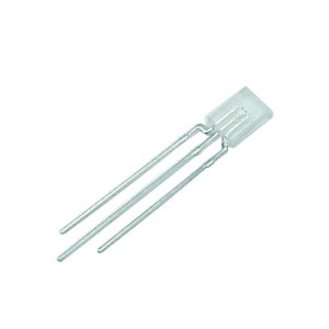 LED PTH 5mm Retangular Bicolor Verde Vermelha Encapsulamento Topo Difuso - L16RG