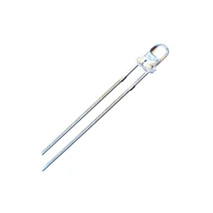 Led PTH 3mm Verde amarelado encapsulamento hialino L230H Led PTH 3mm Verde amarelado encapsulamento hialino L230H