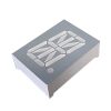 display led 16 segmentos alfanumerico azul 0.8 anodo comum D8X14AB 14BL