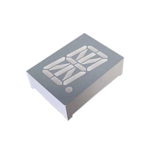 display led 16 segmentos alfanumerico azul 0.8 anodo comum D8X16AB 14BL