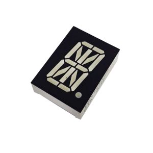 display led 16 segmentos alfanumerico branco anodo comum D8X14AWP
