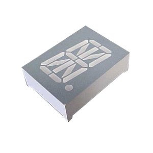 display led 16 segmentos vermelho 0.8 anodo comum D8616ASR