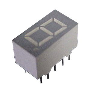 display led 7 segmentos azul 0.36 anodo comum D4X8AB 14BL