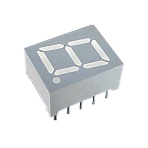 display led 7 segmentos azul 0.39 catodo comum D20XTKB 14BL