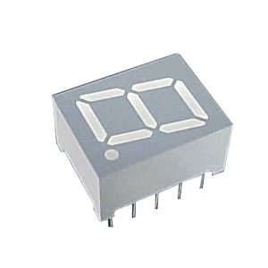 display led 7 segmentos vermelho 0.51 anodo comum D166BA