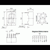 display led 7 segmentos verde 0.52 catodo comum D148BK