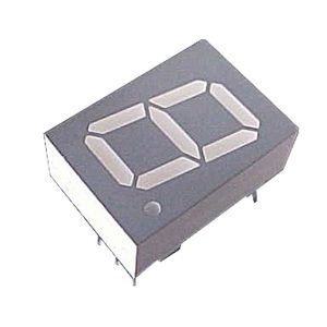 display led 7 segmentos verde 0.52 catodo comum D148BK