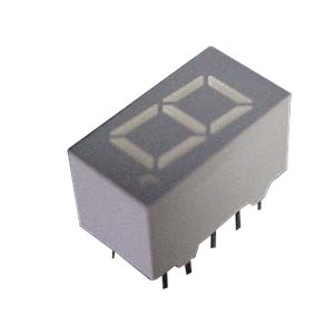 display led 7 segmentos verde puro 0.36 anodo comum D448A 14GL