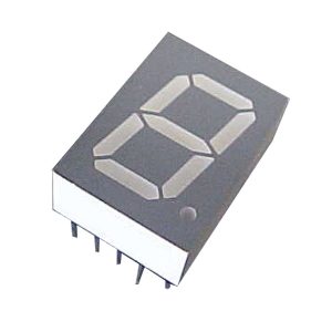 display led 7 segmentos vermelha 0.51 catodo comum D168BK