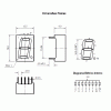 display led 7 segmentos vermelho 0.56 anodo comum D166A