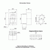 display led 7 segmentos vermelho 0.56 anodo comum D166A TL6