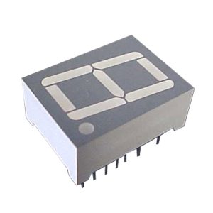 display led 7 segmentos vermelho 0.82 anodo comum D366A