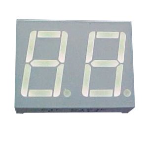 display led duplo 7 segmentos verde 0.56 catodo comum D144K