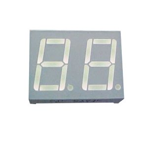 display led duplo 7 segmentos vermelho 0.56 anodo comum D161A