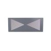 display led seta dupla opostas azul d4021b 14bl