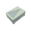 display led seta vermelho face branca 20x15mm d119sr th