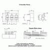 display led triplo 7 segmentos azul 0.36 catodo comum D30361KB