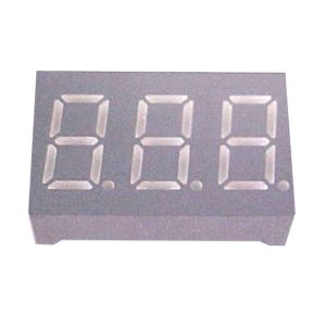 Display LED Triplo 7 Segmentos Azul 0.36" Catodo Comum - D30361KB