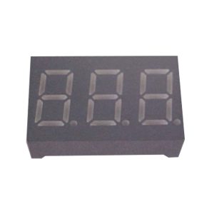 Display LED Triplo 7 Segmentos Azul 0.4" Catodo Comum - D3042KB-14BL