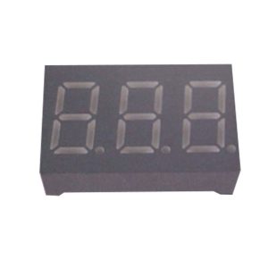 Display LED Triplo 7 Segmentos Verde 0.4" Catodo Comum - D3042KG
