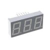 Display LED Triplo 7 Segmentos Vermelha