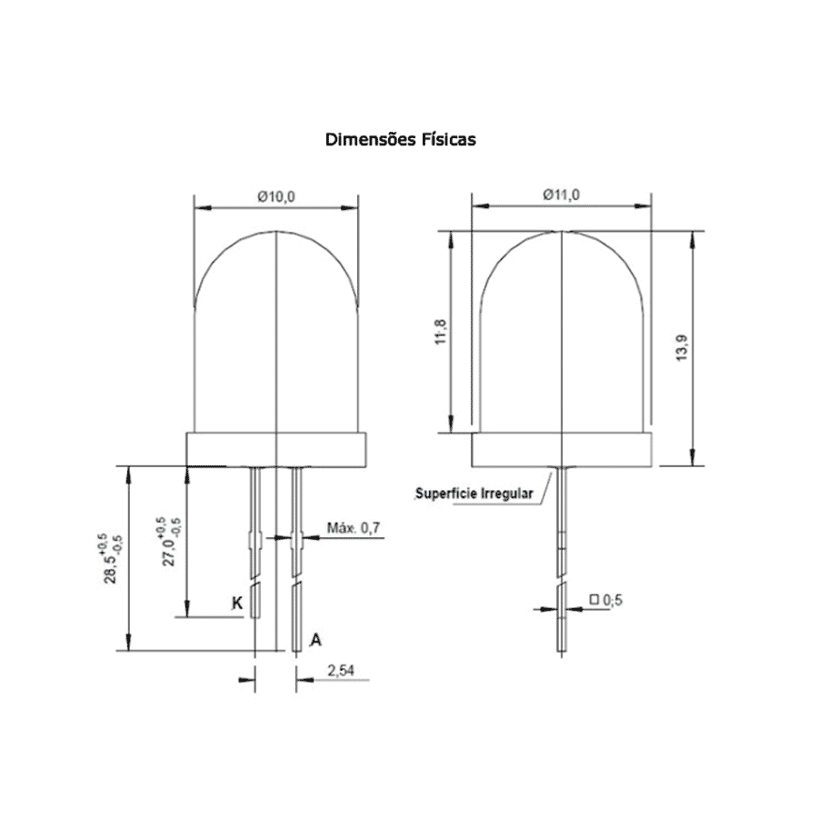 led-pth-10mm-verde-encapsulamento-hialino-L211H-UYG