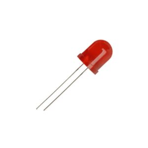 led pth 10mm vermelha encapsulamento vermelho difuso - LI113-URS