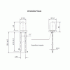 led pth 3mm amarela ambar encapsulamento amarelo difuso L330U M90 2