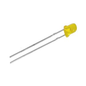 led pth 3mm amarela ambar encapsulamento amarelo transparente L1361STU UYB rev02