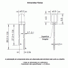 led pth 3mm amarela ambar encapsulamento hialino L330HU UYB