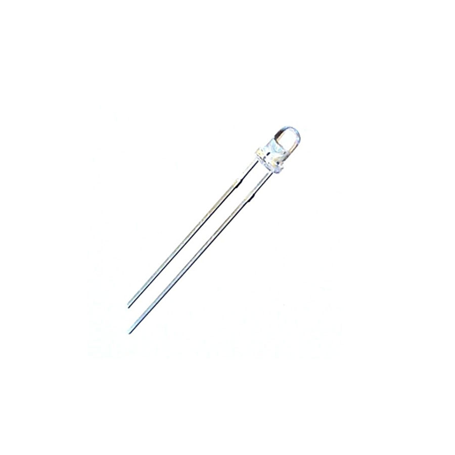 Led PTH 3mm verde esmeralda encapsulamento hialino L230EGHU 15G3 Led PTH 3mm Azul encapsulamento hialino L730HU 14BL