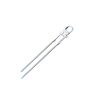 led pth 3mm amarela ambar encapsulamento hialino l330h