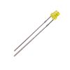 led pth 3mm contra conico laranja soft encapsulamento amarelo transparente L1825T