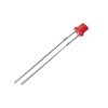 led pth 3mm contra conico vermelha encapsulamento vermelho transparente L1621T