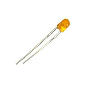 led pth 3mm laranja soft encapsulamento laranja transparente L830T