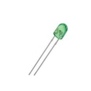 led pth 3mm verde esmeralda encapsulamento verde transparente l2211ovt 15g3 h2