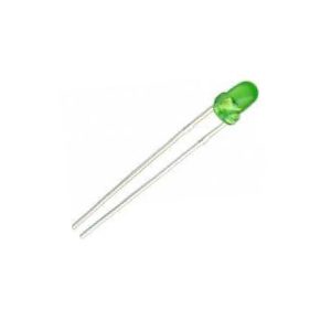 LED PTH 3LED PTH 3mm Verde Puro Encapsulamento Verde Transparente - L1961Tmm Verde Puro Encapsulamento Verde Transparente - L1961T