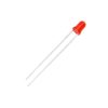LED PTH 3mm Vermelha Alaranjado Encapsulamento Vermelho Difuso - L134-URS