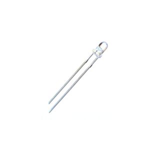 led pth 3mm vermelha encapsulamento hialino l430hu uor