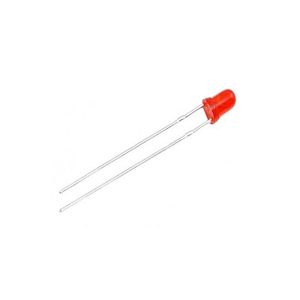 led pth 3mm vermelha encapsulamento vermelho L134