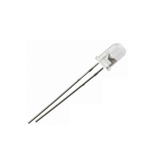 led pth 5mm amarela ambar encapsulamento hialino L321H