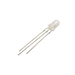 led pth 5mm bicolor verde vermelha encapsulamento branco leitoso l15rrg a