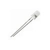 LED PTH 5mm Branca Fria Encapsulamento Hialino